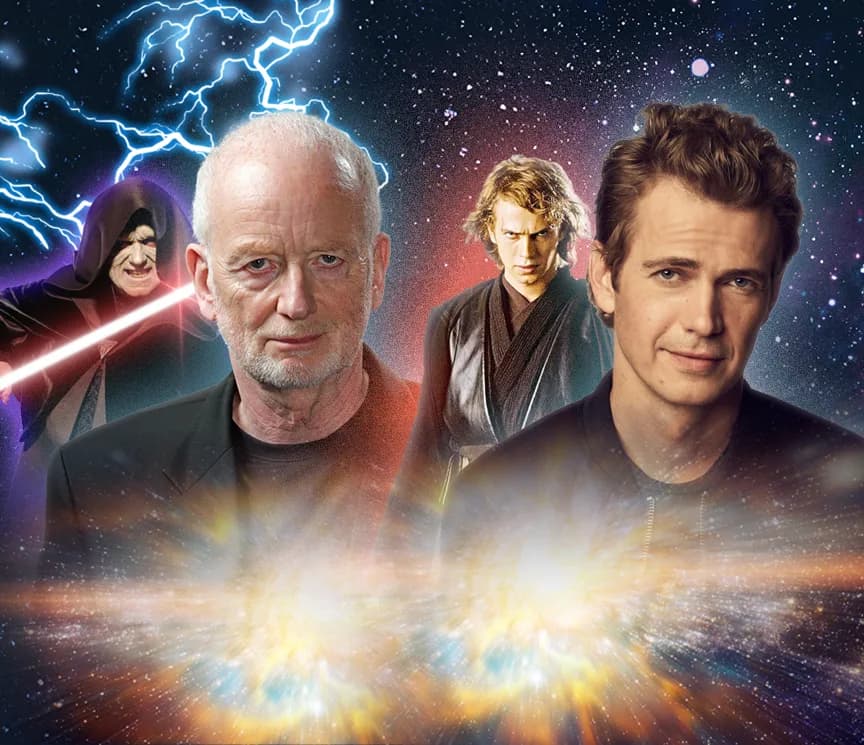 The Emperor and The Chosen One are coming to Spacecon!