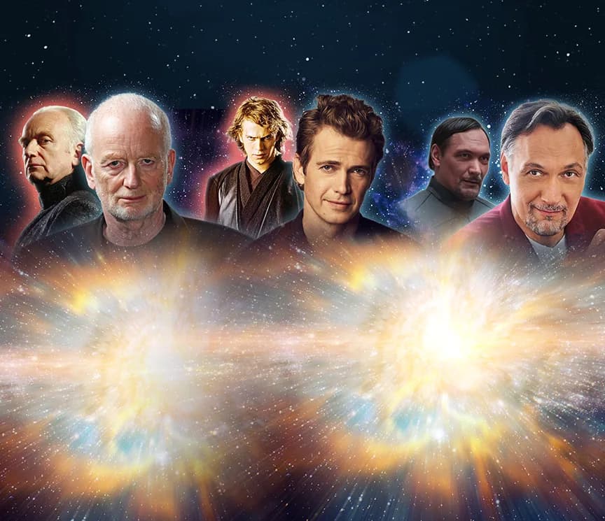 These STAR WARS stars together for the very first time ever!